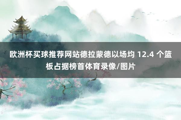 欧洲杯买球推荐网站德拉蒙德以场均 12.4 个篮板占据榜首体育录像/图片